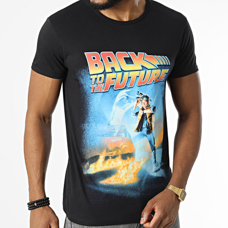 Back To The Future - Tee Shirt Marty Noir
