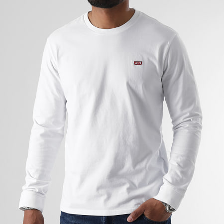 Levi's - Tee Shirt Manches Longues 72848 Blanc