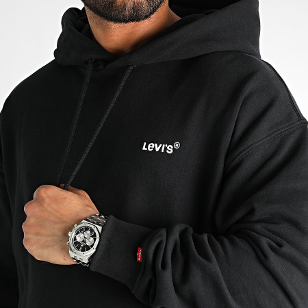 Levi's - Sudadera con capucha A0747 Negro