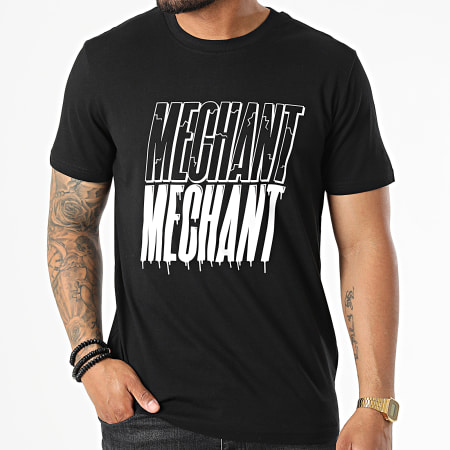Madrane - Tee Shirt Méchant Urban Noir Blanc