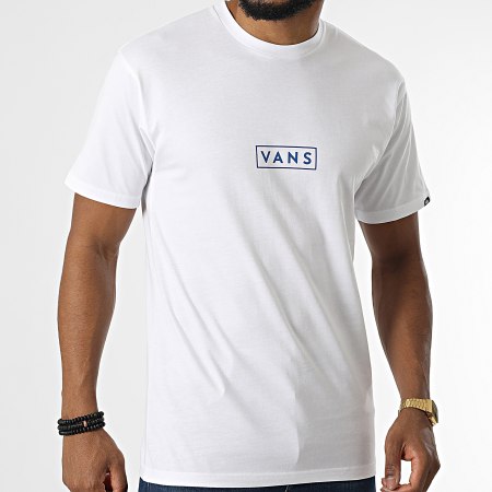 Vans - Camiseta Classic Easy Box Blanca