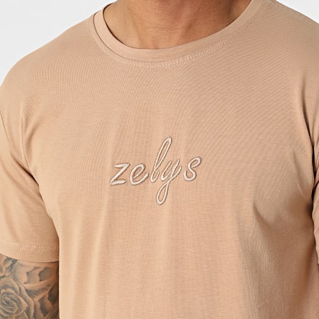 Zelys Paris - Tee Shirt Oksi Beige Foncé
