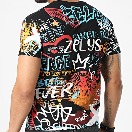 Zelys Paris - Camiseta Amigo Negro