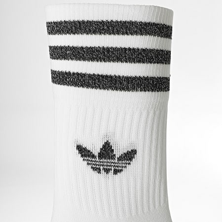 Adidas Originals - Confezione da 2 paia di calzini a taglio medio HK0301 Bianco