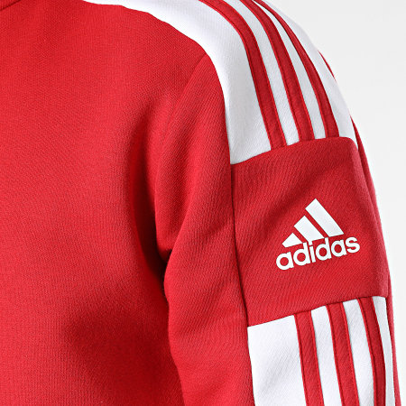 Adidas Sportswear - Sweat Capuche A Bandes HC6282 Rouge