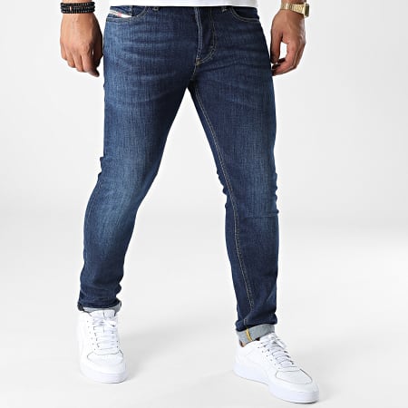 Diesel - Slim Luster Jeans 00SID8 Azul Raw