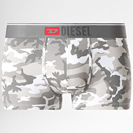 Diesel - Set di 2 boxer Damien 00SMKX mimetici grigio erica