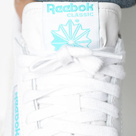 Reebok - Court Peak Zapatillas GY7202 Calzado Blanco Chalk Classic Teal