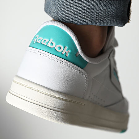 Reebok - Court Peak Zapatillas GY7202 Calzado Blanco Chalk Classic Teal