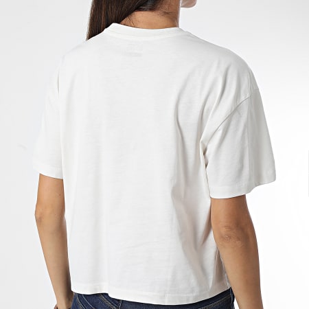 Vans - Tussy Boxy Tee Shirt Donna A7RTG Bianco