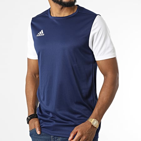 Adidas Sportswear - Tee Shirt DP3232 Bleu Marine Blanc