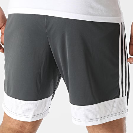 Adidas Performance - Pantalones cortos de jogging con rayas DP3255 Gris