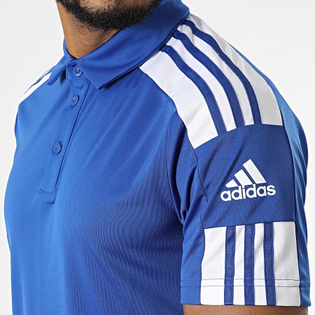 Adidas Sportswear - Polo Manches Courtes GP6427 Bleu Roi