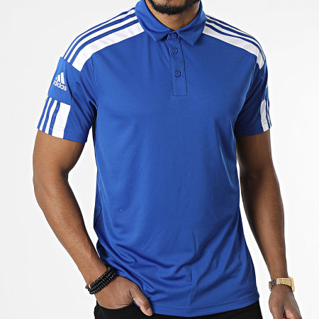 Adidas Sportswear - Polo Manches Courtes GP6427 Bleu Roi