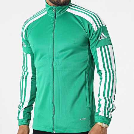 Adidas Sportswear - Veste Zippée A Bandes GP6462 Vert