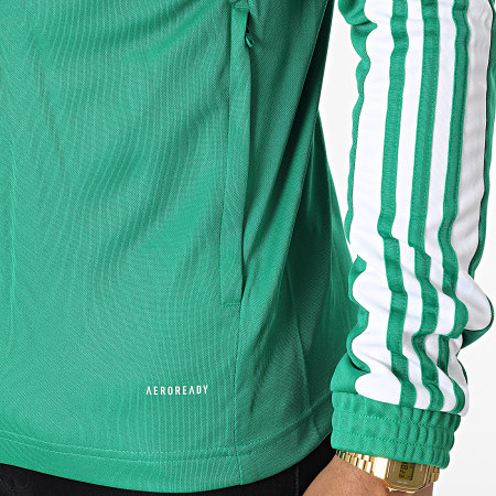 Adidas Sportswear - Giacca con zip a fascia GP6462 Verde