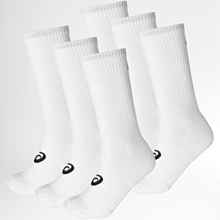 Asics - Confezione da 6 paia di calzini 141802 bianco
