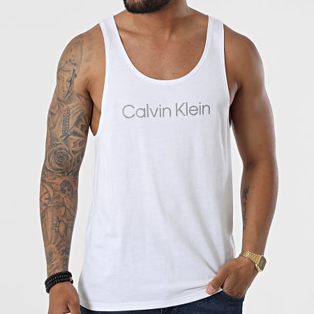 Calvin Klein - Débardeur GMT2K105 Blanc Réfléchissant