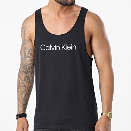 Calvin Klein - GMT2K105 Camiseta negra reflectante