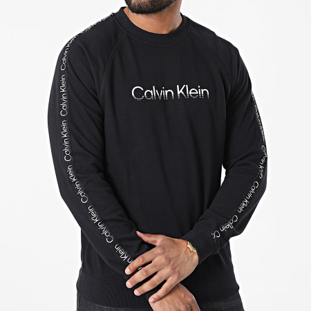 Calvin Klein - Sweat Crewneck A Bandes GMT2W307 Noir