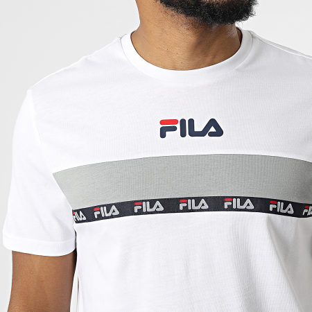 Fila - Camiseta Band Saverne Block Blanco