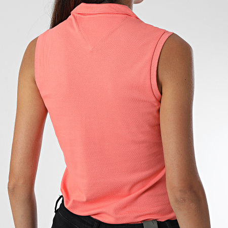 Tommy Hilfiger - Polo de mujer sin mangas 8007 Coral