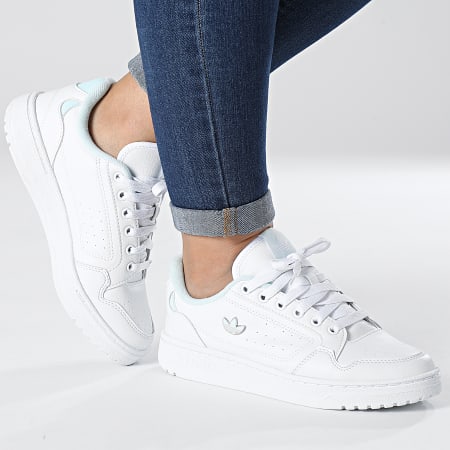 Adidas Originals - NY 90 Sneakersda donna GX4462 Cloud White Almost Blue