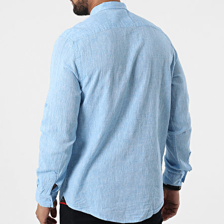 Armita - JCH-801 Camisa de manga larga azul cielo