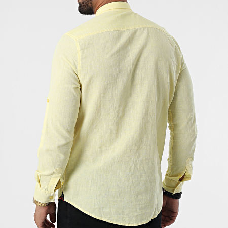 Armita - JCH-801 Camicia a maniche lunghe gialla