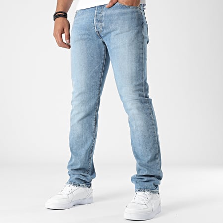 Levi's - 501® Original Blue Wash Regular Fit Jeans