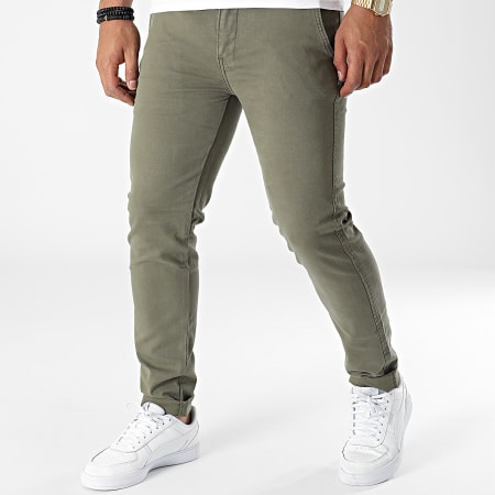 Levi's - Pantaloni chino slim XX verde cachi