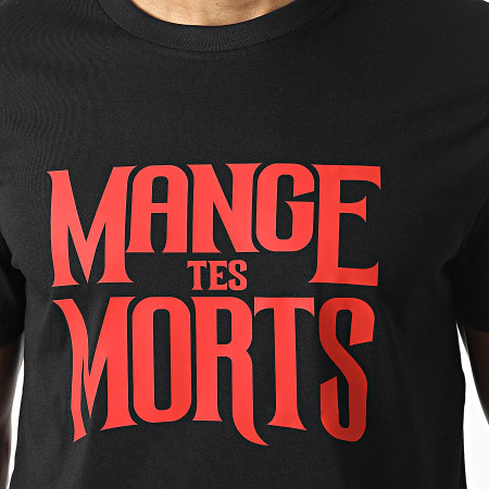 Seth Gueko - Camiseta Mange Tes Morts Negro Rojo