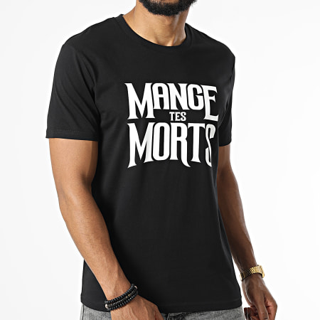 Seth Gueko - Camiseta Mange Tes Morts Negro Blanco