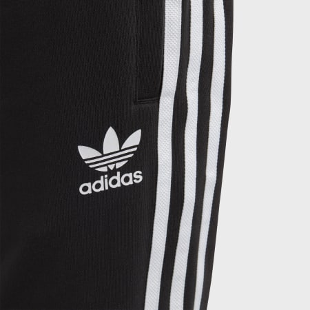 Adidas Originals - Pantaloni da jogging da bambino con banda Trefoil DV2872 Nero