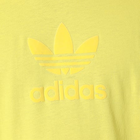 Adidas Originals - Camiseta Trefoil Series HK2787 Amarillo