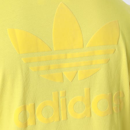 Adidas Originals - Maglietta della serie Trefoil HK2787 Giallo
