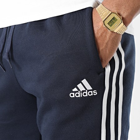 Adidas Sportswear - Pantalon Jogging A Bandes 3 Stripes GK8823 Bleu Marine