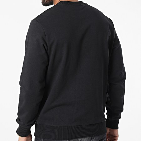 Calvin Klein - Sudadera cuello redondo Off Placement Logo 9688 Negro