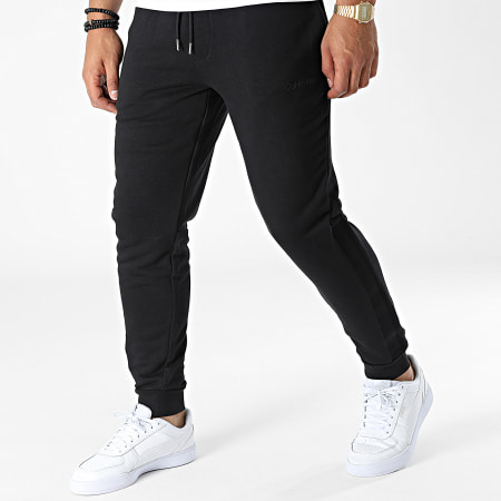 Calvin Klein - Elevated Logo Banded Jogging Pants 9722 Negro