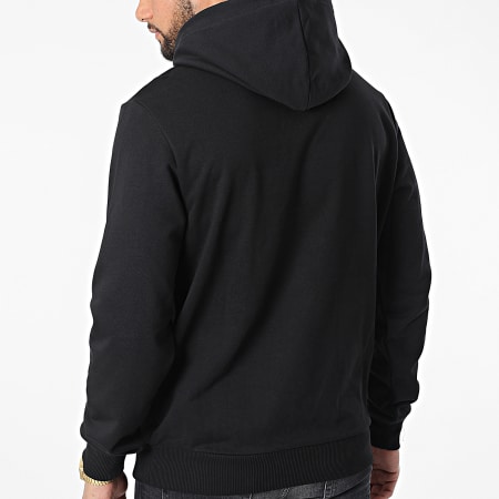 Calvin Klein - Sudadera con capucha Modern Front Logo 9690 Negro