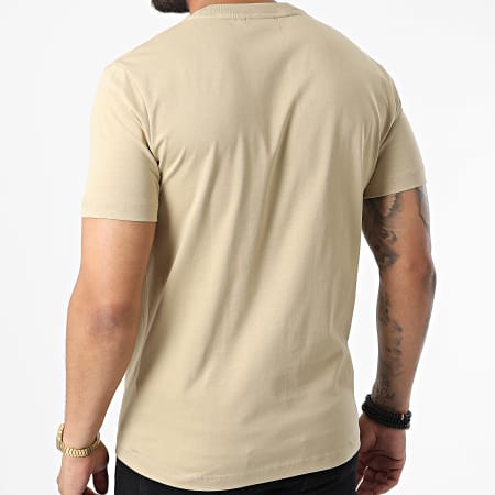 Calvin Klein - Tee Shirt Modern Front Logo 9802 Sable