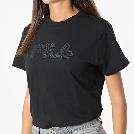 Fila - Camiseta de mujer FAW0280 Negro