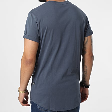 G-Star - Tee Shirt Compact Jersey D16396 Bleu Marine