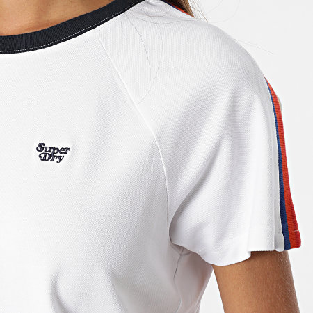 Superdry - Camiseta de tirantes para mujer W1010851A Blanca