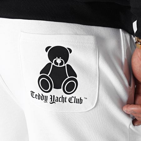 Teddy Yacht Club - Serie Pantaloncini da jogging Bianco Nero
