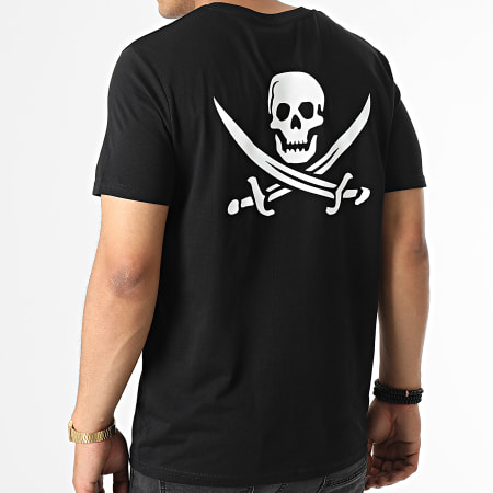 Zesau - Pirate Bad Game Camiseta Negro Blanco