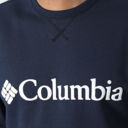 Columbia - Sweat Crewneck Logo Fleece 1884931 Bleu Marine