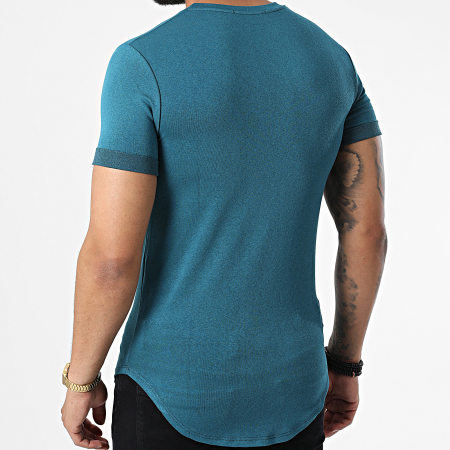 Frilivin - Tee Shirt Oversize Bleu Pétrole