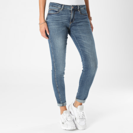 Guess - Jeans skinny da donna W2YAJ2-DA4Q02 Blu Denim