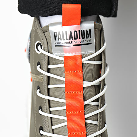 Palladium - Stivali Pallashock Mid Ticket To Earth 77354 Verde scuro
